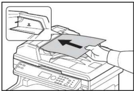 OLIVETTI d-Color MF2603en - Comment charger les originaux - 3