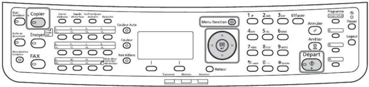 OLIVETTI d-Color MF2603en - Touches à utiliser - 1