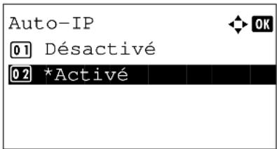 OLIVETTI d-Color MF2603en - Configuration TCP/IP (IPv4) (lorsqu'une adresse IP est attribuée automatiquement) - 12