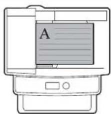 OLIVETTI d-Color MF2603en - Orientation de l'original - 2