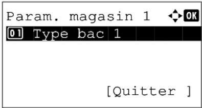 OLIVETTI d-Color MF2603en - Si le format de papier est présent sur la molette de format de papier - 5
