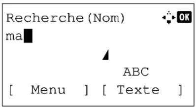 OLIVETTI d-Color MF2603en - Recherche dans le carnet d'adresses externes - 3