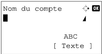OLIVETTI d-Color MF2603en - Ajout d'un compte - 5