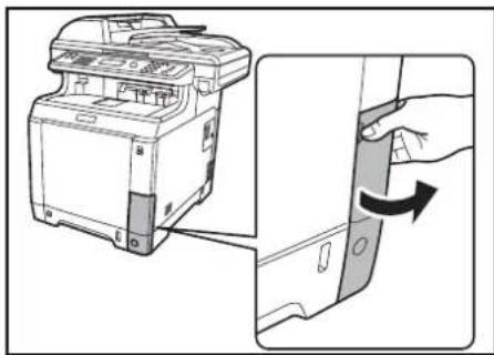 OLIVETTI d-Color MF2603en - Remplacement du bac de récupération de toner - 1