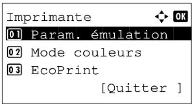 OLIVETTI d-Color MF2603en - Décalage impr - 2