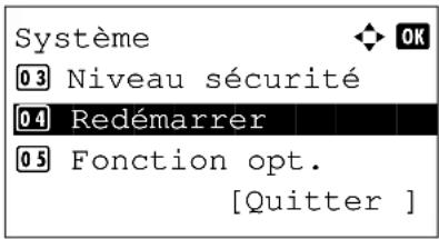 OLIVETTI d-Color MF2603en - Redémarrage du système - 3