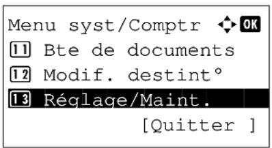 OLIVETTI d-Color MF2603en - Altitude Adj. (réglage de l'ajustement de l'altitude) - 1