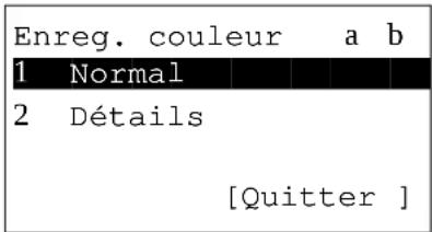 OLIVETTI d-Color MF2603en - Réglage normal - 2