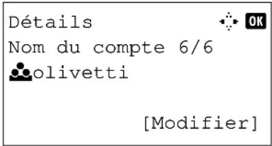 OLIVETTI d-Color MF2603en - Ajout d'un utilisateur - 11