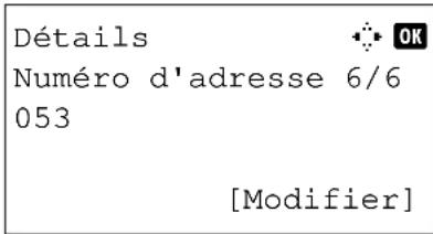 OLIVETTI d-Color MF2603en - Numéro d'adresse - 1