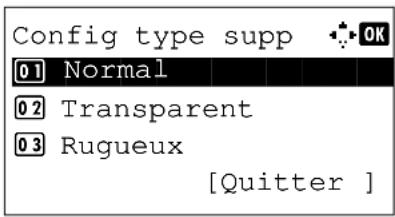OLIVETTI d-Color MF2603en - Types et grammages de papier - 4
