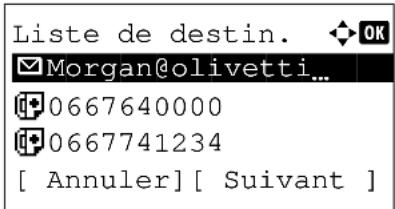OLIVETTI d-Color MF2603en - Touches à utiliser - 2
