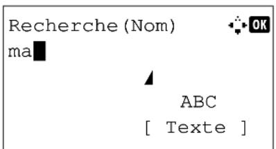 OLIVETTI d-Color MF2603en - Recherche dans le carnet d'adresses - 3