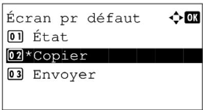 OLIVETTI d-Color MF2603en - Écran par défaut - 3