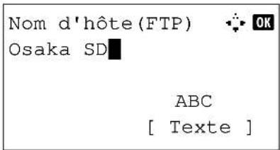 OLIVETTI d-Color MF2603en - Adresse Dossier (FTP) - 3
