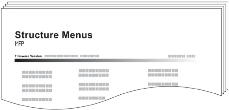 OLIVETTI d-Color MF2603en - Plan menu - 1