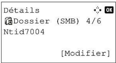 OLIVETTI d-Color MF2603en - Adresse Dossier (FTP) - 1