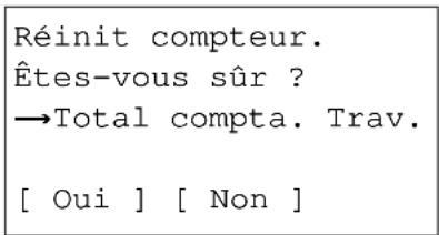 OLIVETTI d-Color MF2603en - Total comptabilité des travaux/réinitialisation du compteur - 6