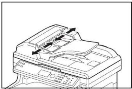 OLIVETTI d-Color MF2603en - Comment charger les originaux - 1