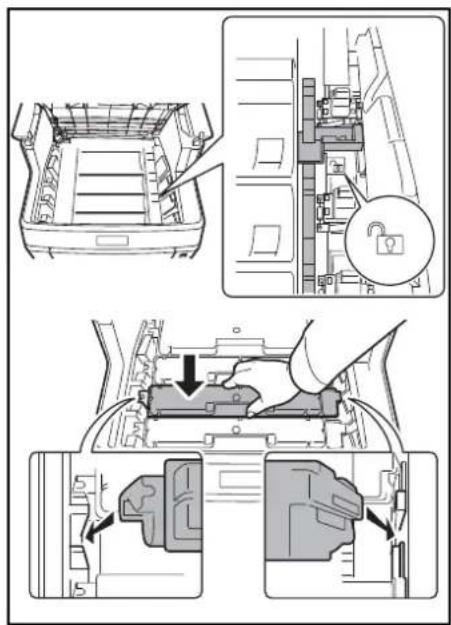 OLIVETTI d-Color MF2603en - Remplacement de la cartouche de toner - 4