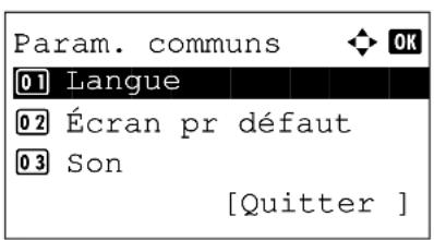 OLIVETTI d-Color MF2603en - Fuseau horaire - 2