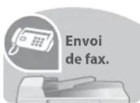 OLIVETTI d-Color MF2603en - Pour envoyer un FAX (uniquement sur les produits avec la fonction fax installée) - 1