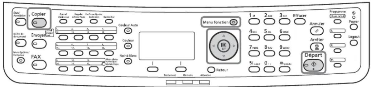 OLIVETTI d-Color MF2603en - Touches à utiliser - 1