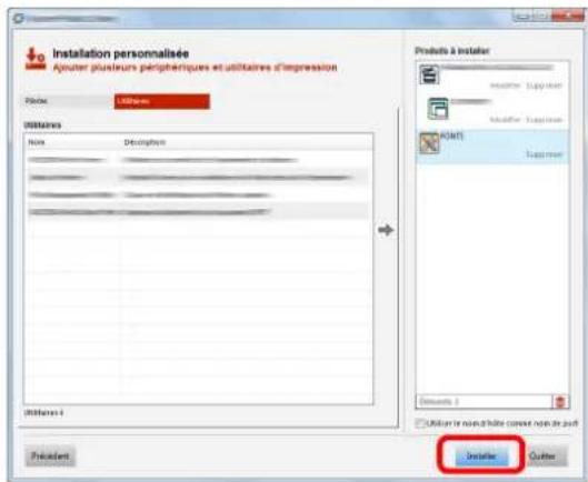 Installation personnalisée Ajouter plusieurs périphériques et utilisaires d'impression File名: 120mm Mystèmes Note Description Importer Supplier Importer Supporter ASSETS Supporter Importer Importer Importer Preventant Quinter