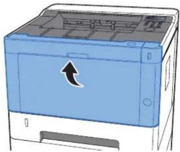 OLIVETTI PG L2535 - Refermer le capot avant. - 1