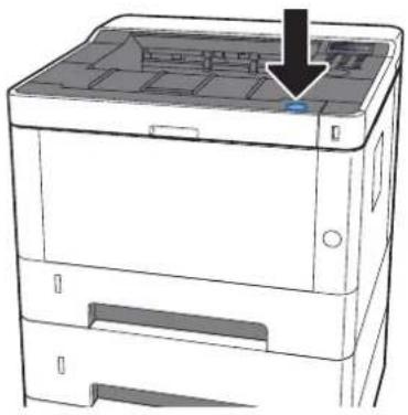 OLIVETTI PG L2535 - Ouvrir le capot avant. - 1