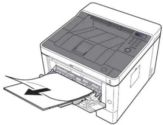 OLIVETTI PG L2535 - Retirer le papier coincé. - 1