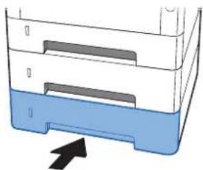 OLIVETTI PG L2535 - Remettre le magasin 3 en place. - 1