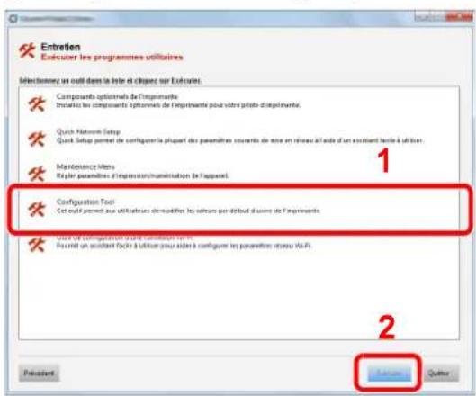 Entrien Executer les programmes utilisaires Sélectionnez us outi dans la liste et cliparez sur Excrude. Components optionnels de l'Improvemente Instellés les components optionnels de l'Improvemente pour votre plato d'imprimente. Quick Network Setup Quick Setup porter de configuer la plupart des parameters courants de mise en réseau à l'onde d'un assistant fois à utiliser. Maintenance Notes Regular parameters d'impression/numé translation de l'apparel. Configuration Tool Cet outi porter aux utilisseurs de modifier les instructions par déficit d'une de l'Improvements. Quick un configurer a été modifier ou un Passif un assistant factre à utiliser pour aider à configuer les parameters ditreau WiFi. 2 Prevent Next Next