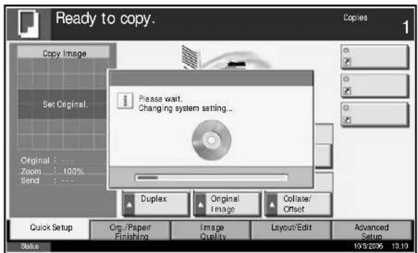 OLIVETTI d-Copia 400MF - Display in Changing Screen - 2