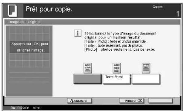 OLIVETTI d-Copia 400MF - Choix de la qualité image - 2