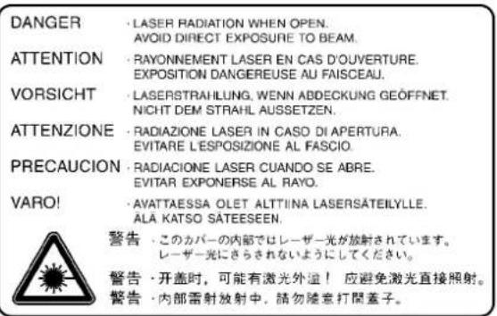 OLIVETTI d-Copia 400MF - Sécurité laser - 1