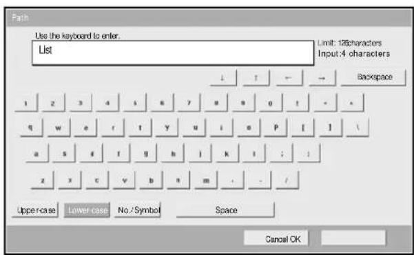 OLIVETTI d-Copia 400MF - Entering Characters - 2