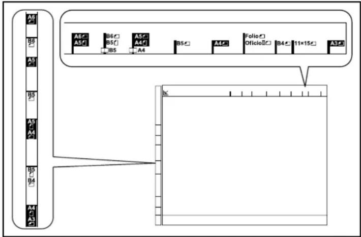 OLIVETTI d-Copia 400MF - Mise en place des originaux sur la glace d'exposition - 4