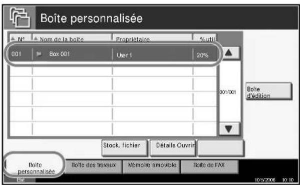 OLIVETTI d-Copia 400MF - Stockage de documents dans la Boîte personnalisée - 3