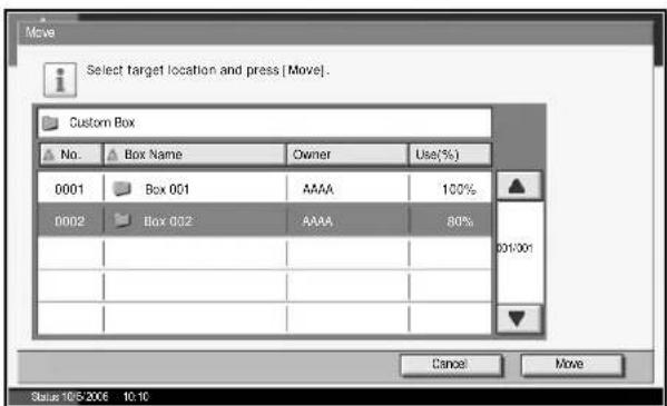 OLIVETTI d-Copia 400MF - Press [Move]. - 1