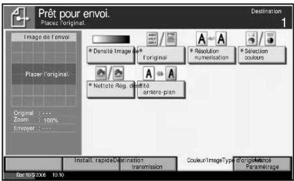 OLIVETTI d-Copia 400MF - Écran Envoyer - 4
