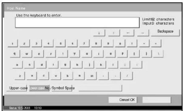 OLIVETTI d-Copia 400MF - Press [Folder Path Entry] and then [FTP]. - 2