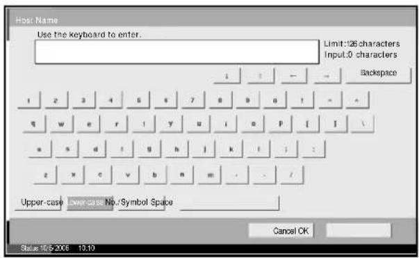 OLIVETTI d-Copia 400MF - Enter the destination data and press [OK]. - 1