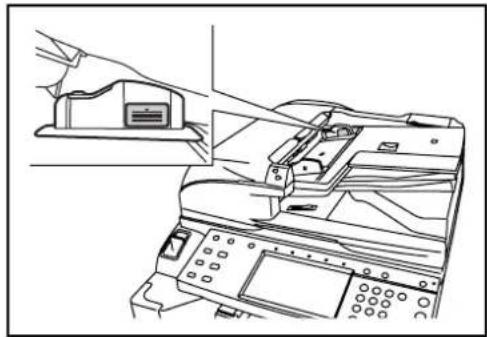 OLIVETTI d-Copia 400MF - Comment charger les originaux - 3