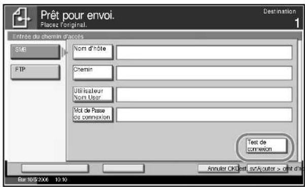 OLIVETTI d-Copia 400MF - Envoi vers dossier (SMB) - 5