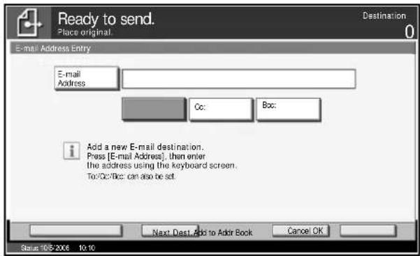OLIVETTI d-Copia 400MF - Send as E-mail - 3