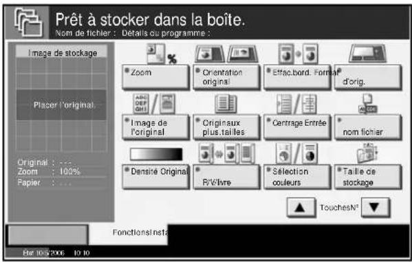 OLIVETTI d-Copia 400MF - Stockage de documents dans la Boîte personnalisée - 1