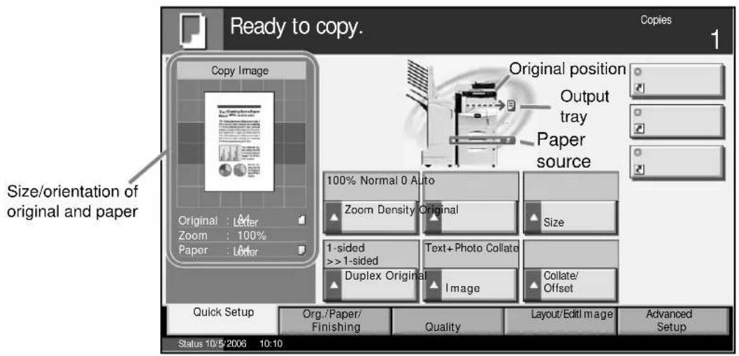 OLIVETTI d-Copia 400MF - Display of Originals and Paper - 1
