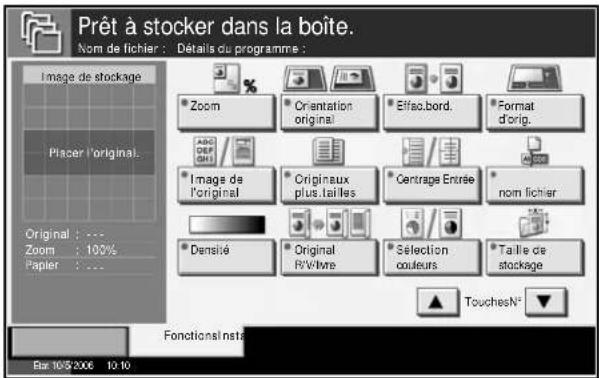 OLIVETTI d-Copia 400MF - Stockage de documents dans la Boîte personnalisée - 5