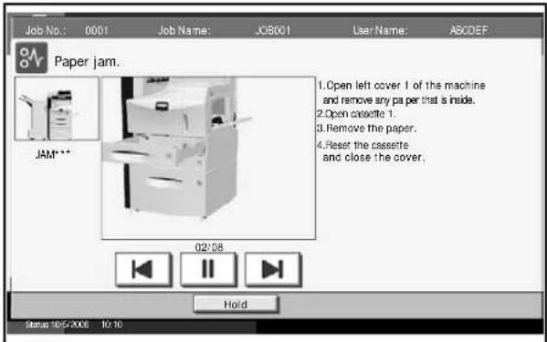 OLIVETTI d-Copia 400MF - Clearing Paper Jams - 1